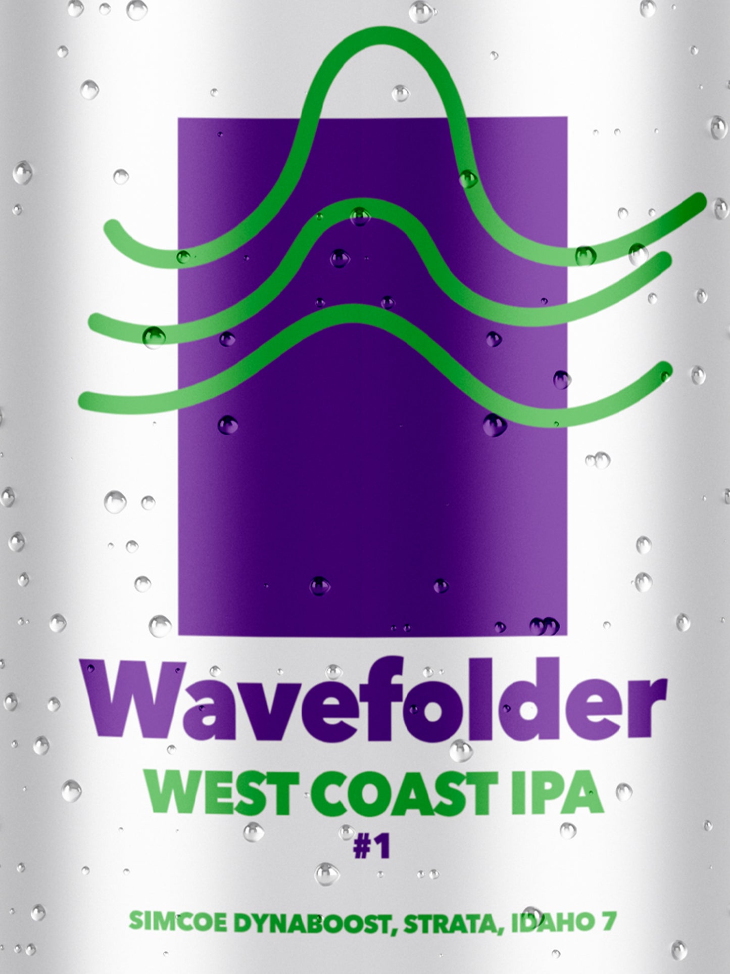 WAVEFOLDER - WEST COAST IPA - 473 ml