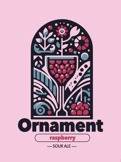 ORNAMENT - RASPBERRY - SOUR - 473 ml